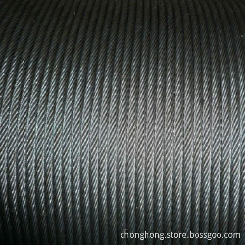 Used Wire Rope, Ungalvanized, Electric Galvanized or Hot-dip Galvanized Surface